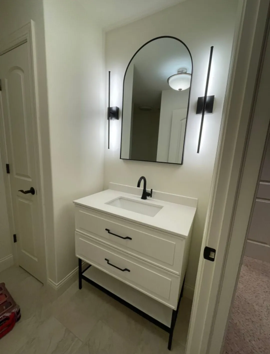 Professional plumbing installation